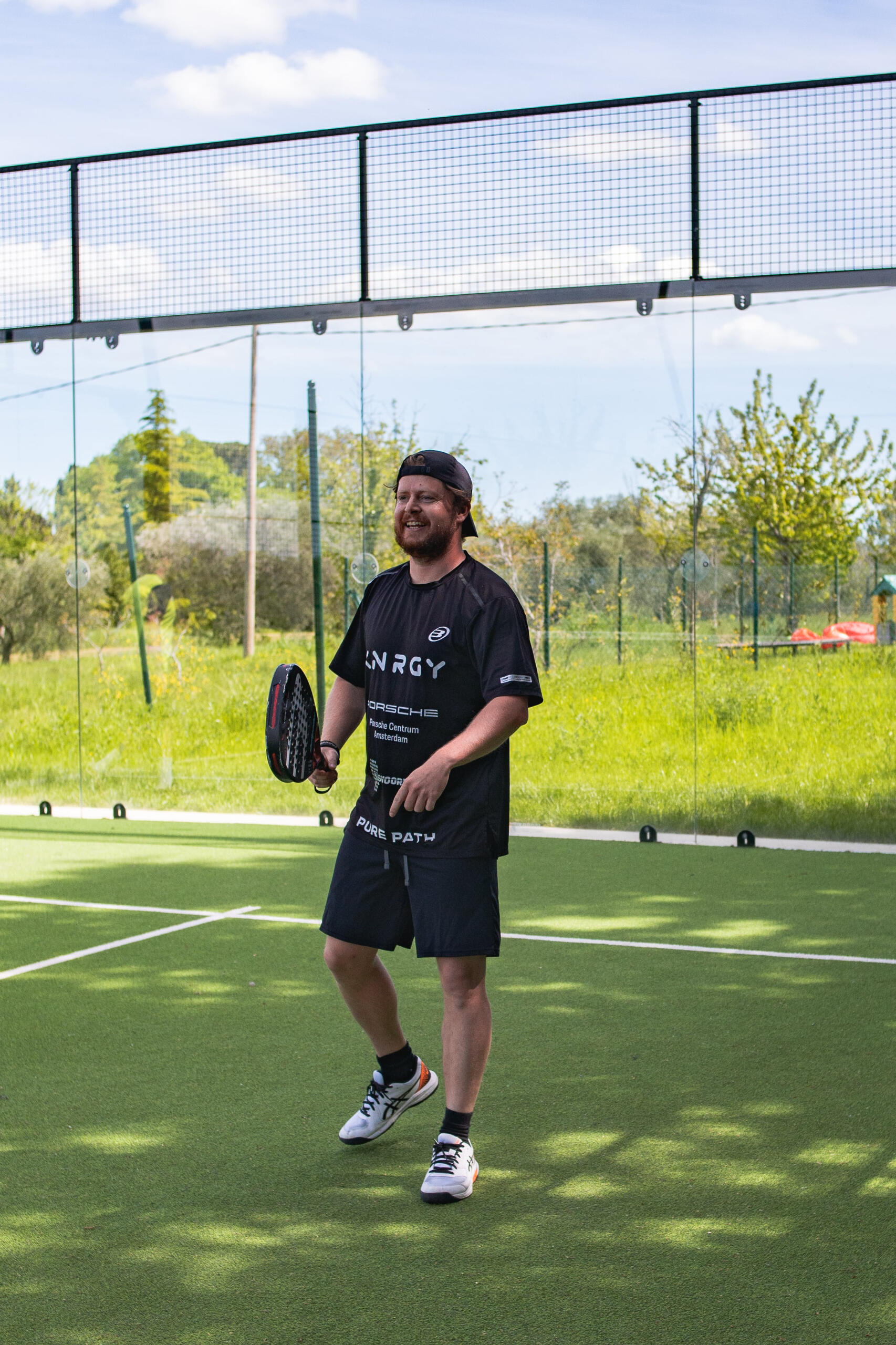 HOYE Luxury Villa Image showing Padel Retreat Event held at HOYE luxury villa